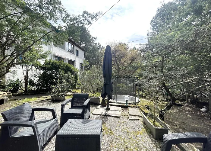 펜션 Maison Familiale A : 3 Chambres, Jardin Sous Les Pins, Wifi Fibre, Proche Et Centre - Fr-1-420-145